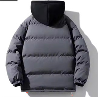 Veste bomber pour homme, écologique, en mélange polyester/coton, fermeture éclair, tendance, col montant, coupe ample décontractée