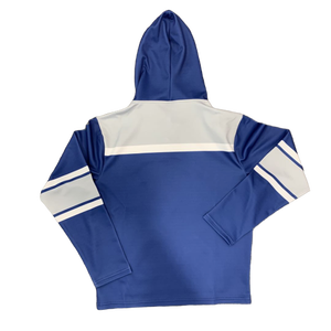 Sudadera con capucha de hockey de 100% algodón personalizada, ropa deportiva de sublimación con patrón sólido, tela de lona amigable con el invierno - Product Image 5