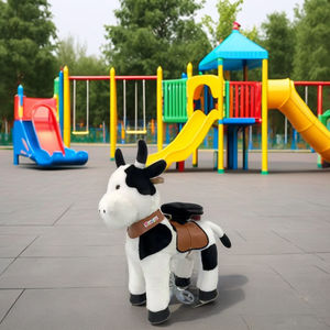 Animado marrón nuevo producto único paseo en pony caballo de juguete para adultos y el niño - Product Image 2