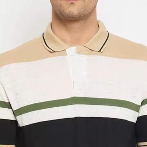 2025 logotipo personalizado para hombre para camiseta Polo 100% lona de algodón mejor calidad diseño de patrón sólido al por mayor - Product Image 6
