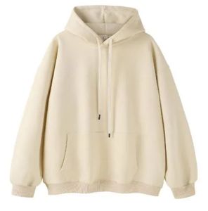 Sudadera con Capucha de Algodón Lisa para Hombre - Sudadera Básica Transpirable de Tacto Suave - Product Image 1