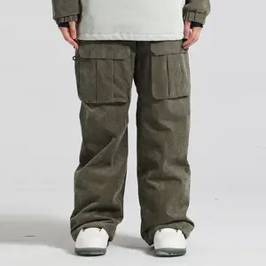 Новый дизайн, однотонные детские вельветовые брюки/2024, Лидер продаж, логотип на заказ, для всех сезонов