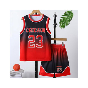 Uniformes de Baloncesto Personalizados para Adultos, Conjunto de Camiseta Deportiva Sólida Unisex, Ligera, Antibacteriana, 100% Poliéster - Product Image 2