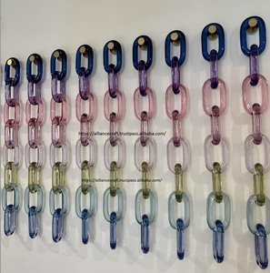 Decoración de Pared Multiusos con Eslabones de Cadena de Resina Epoxi Artística Moderna y Ecológica Personalizada para Proyectos de Bricolaje - Product Image 5