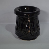 Brûleur d'encens en céramique émaillée marocaine, fait à la main, multicolore, décoration d'intérieur, diffuseur d'huile, poterie, Marrakech, Fès, printemps, été, automne