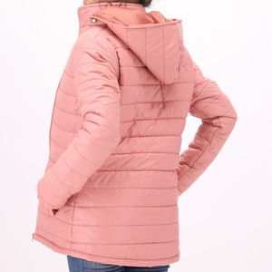 Chaqueta de Invierno Acolchada con Cierre de Cremallera y Estampado Personalizado de Alta Calidad para Mujer, Chaqueta de Moda Transpirable de Manga Larga para Mujer 2026 - Product Image 5