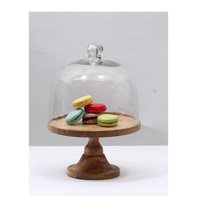 <b>Engraved</b> Design With Natural Finished Cake Rack Tray <b>Wooden</b> Dim Sum Display Stand Afternoon Dessert Pendent Suit Shelf Plate - Product Image 5