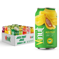 Jackfruit Puree Sapdrank Versgeperst 11.1 Fl Oz Suiker Vrij Laag in Vet Gehalte voor gekoelde verpakking Vietnam Fabriek OEM ODM