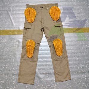 Pantalones vaqueros de mezclilla personalizables más vendidos para hombre para carreras de coches y motociclismo azul Nivel 2 almohadillas incluidas opciones de talla grande - Product Image 3