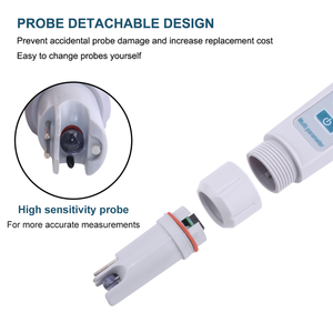 AEK-Tech PH-686 Testeur de qualité de l'eau 4-en-1 pH TDS EC et thermomètre - Product Image 5