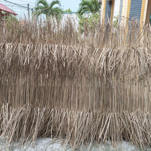 Fabricación de algas marinas marrones naturales, material artesanal para bolsas, paneles de pared o marcos hechos a mano, esterilla de césped cosida a la CYPERUS-TYPHA - Product Image 1