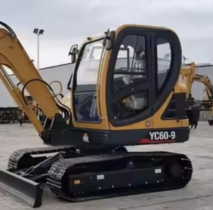 Meilleur!! Excavatrice jaune d'occasion efficace de 3000 kg avec chenilles en caoutchouc et cabine haute visibilité pour des travaux de terrassement urbain précis - Product Image 3