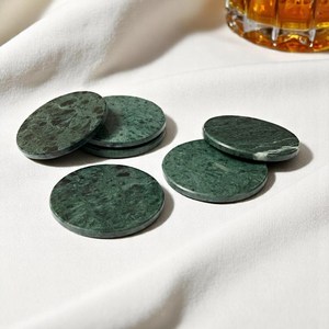 แผ่นรองแก้วหินอ่อนธรรมชาติคุณภาพสูง ขนาดใหญ่ กันน้ำ ด้านหลังทำจากไม้ก๊อก เหมาะสำหรับวิลล่า โรงพยาบาล ราคาส่งออกยอดเยี่ยม - Product Image 3