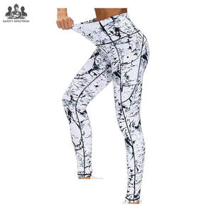 Activewear Solid Mid Tummy <b>Control</b> Eco-Friendly Women's Seamless Yoga <b>Leggings</b> Pants Comfortable Breathable Fitness Gym Workout - Product Image 2