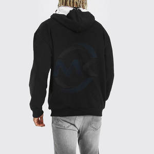 Sudaderas con capucha con cremallera para hombre de algodón 100% al mejor precio, teñidas con patrón sólido de buena calidad para uso en invierno - Product Image 2