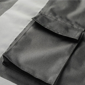 High Quality Men's Work Wear Safety Hi Vis Workwear Reflective <b>Jacket</b> Hi Vis Winter Wholesale Safety Working Construction Ronpex - Product Image 6