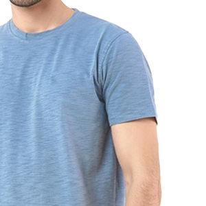 เสื้อยืดผ้าฝ้ายสำหรับผู้ชายเสื้อยืดผ้าฝ้ายสไตล์วินเทจ2025โลโก้ที่กำหนดเอง - Product Image 4