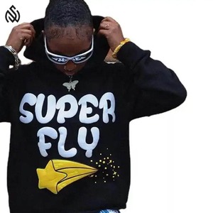 เสื้อฮู้ดพิมพ์ลายพัฟสำหรับผู้ชายสินค้ามาใหม่ออกแบบโลโก้ได้ตามต้องการ - Product Image 5