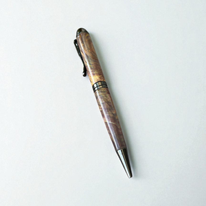 Stylo à bille en bois de qualité supérieure de 0.7mm pour l'appréciation du partenaire Signatures de bureau Cadeau - Product Image 4