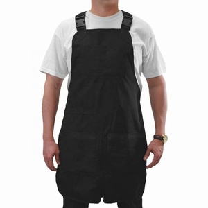 Tablier de Barbier Personnalisable pour Hommes et Femmes – Cape de Coiffure Confortable en Jean avec Logo pour Salons et Barbiers - Product Image 1