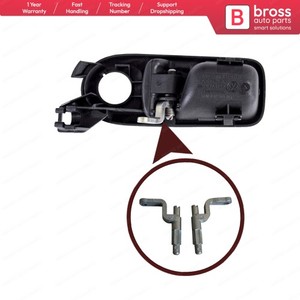 Manija de puerta interior BDP912, Kit de pivote de Pin de Metal, frontal, izquierda y derecha, 6X0837113D, 6X0837114D - Product Image 6
