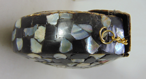 Sac à main à bandoulière pour femme, pochette de soirée en métal brillant - Product Image 2