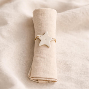 Anneau de serviette en marbre durable à étiquetage privé pour la décoration de table écologique, soutenant les produits réutilisables - Product Image 2