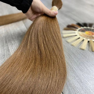 Prix de gros Extensions de cheveux en vrac de haute qualité 100 grammes 30 pouces Double tirage toutes les couleurs - Product Image 1