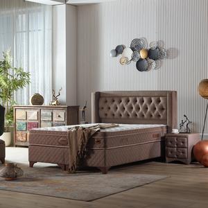 Conjunto de dormitorio tapizado con almacenamiento, mueble de diseño de tamaño King y Queen para el hogar, cama, Hotel, dormitorio, habitación de Hotel, muebles para el hogar - Product Image 4