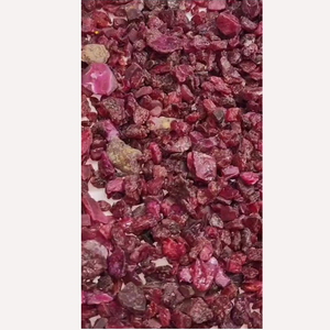 1670 pièces de rubis rose naturel brut de 5-20 mm, 3750 carats, lot Iroc Sales, pierres précieuses brutes de haute qualité, 300 $ US - Product Image 1