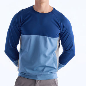 Sweat-shirt surdimensionné pour hommes de luxe OEM 100% coton polaire éponge française col rond personnalisé avec épaule tombante pour vêtements d'hiver - Product Image 5