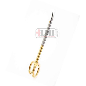 Tijeras Quirúrgicas Curvas Kelly de Acero Inoxidable Profesional, Instrumentos Quirúrgicos Manuales Reutilizables de Alta Calidad con Agarre Práctico - Product Image 6