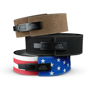 เข็มขัดหนังยกน้ำหนักปรับได้หนา10มม. เข็มขัดออกกำลังกาย - Product Image 6