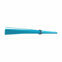ANAX IMPEX Ninja Brosse de nettoyage pour toilettes à poils en plastique, multi-usages, simple face, personnalisable, manuelle, pour nettoyage en profondeur
