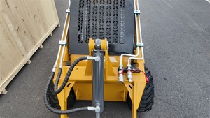 Miễn phí vận chuyển CE EPA compliant Mini Skid steerloader miễn phí vận chuyển xăng mini bánh xe tải để bán có tính năng động cơ động cơ - Product Image 5