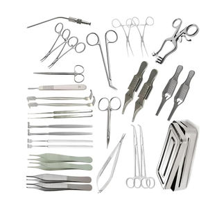 Ensemble de chirurgie de la fistule av de haute qualité ensemble d'instruments chirurgicaux pour la fistule artério-veineuse de 30 pièces en acier inoxydable germen - Product Image 1