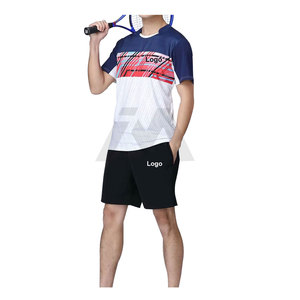 Pantalones cortos de uniforme de tenis personalizados para hombre, conjuntos de ropa deportiva de tenis de mesa de estilo impreso más vendidos, diseño preferido para adultos - Product Image 4