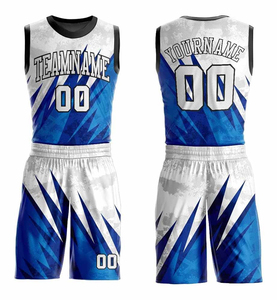 ชุดบาสเก็ตบอลโพลีเอสเตอร์ปี 2026 กางเกงขาสั้นพิมพ์ลายแบบระเหิดด้วยความร้อน ได้รับการรับรองมาตรฐาน BSCI แห้งเร็ว ชุดฤดูร้อนแบบยูนิเซ็กซ์ 3 มิติ - Product Image 1