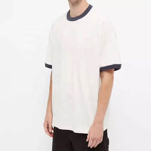 เสื้อยืดสำหรับผู้ชายเสื้อยืดแนวสตรีทเสื้อยืดดีไซน์เรียบมีโลโก้ออกแบบได้ตามต้องการ - Product Image 2