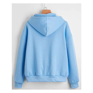 Sweat à capuche surdimensionné pour femme haute qualité manches longues coupe ajustée mode décontractée pour l'hiver Street Wear pour dames - Product Image 2