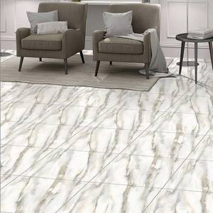 No.11 Carreaux polis vitrifiés en céramique modernes sans fin 600x600mm Finition brillante Ombre brune PGVT 600x600mm LLP India Novac - Product Image 3