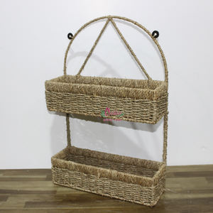 Revistero de Alta Calidad de Pasto Marino, Estantería para Libros, Artesanía Decorativa Hecha a Mano con Materiales Naturales para Decoración del Hogar - Product Image 2