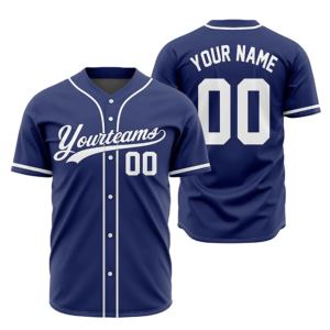 Maillot de baseball brodé à séchage rapide sur mesure nouveauté 100% vêtements de sport en polyester respirant pour les joueurs de softball - Product Image 2