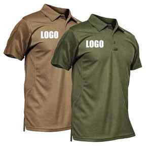 Polos de hombre de alta calidad hechos a medida 100% algodón DryFit tejido de punto de secado rápido manga corta de talla grande característica transpirable - Product Image 4