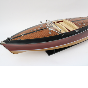 Cstan โมเดลเรือทำด้วยมือทำจากไม้งานฝีมือแบบ100% 2023ผลิตภัณฑ์2023_SPEEDBOAT - Product Image 2