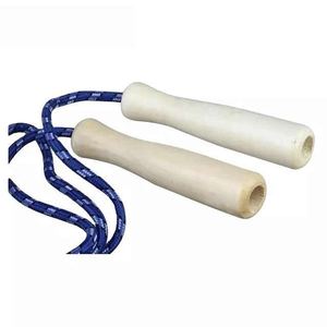 Adjustable Length Soft <b>Beaded</b> Jump Rope PVC <b>Plastic</b> Handle Cordless and Portable Fitness Gym Trainer for Kids and Adults - Product Image 4