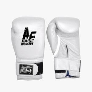 Gants de boxe de gymnastique réglables en cuir de vachette de haute qualité avec logo personnalisé Gagner l'équipement d'arts martiaux - Product Image 6