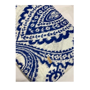 ผ้าฝ้ายลายดอกไม้เป็นมิตรกับสิ่งแวดล้อมตามความต้องการสูงสําหรับทําเบาะสิ่งทอที่บ้านมีจําหน่ายในราคาส่งออก - Product Image 1