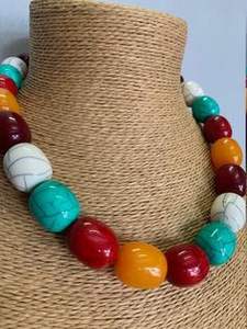 Nuevo Accesorio de Moda, Collar de Resina Lujoso Hecho a Mano para Compromiso, Uso Diario, Resina Personalizada, Último Diseño de Fiesta, por bh crafts - Product Image 3