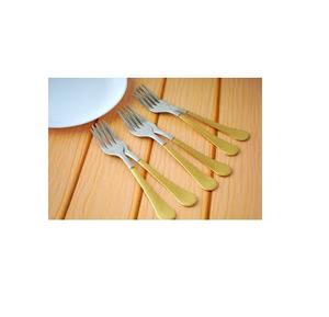 Fourchette en laiton et fourchette en laiton de taille personnalisée au design moderne et fourchette en laiton pour fêtes de mariage à dessert - Product Image 6